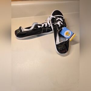 Casual Black Sneakers for Women